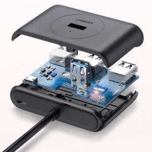 هاب 4 پورت یوگرین مدل 20290 CR113